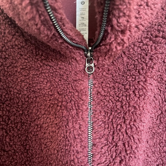 lululemon Cinchable Fleece Zip-Up Cozy Sherpa - Picture 5 of 7